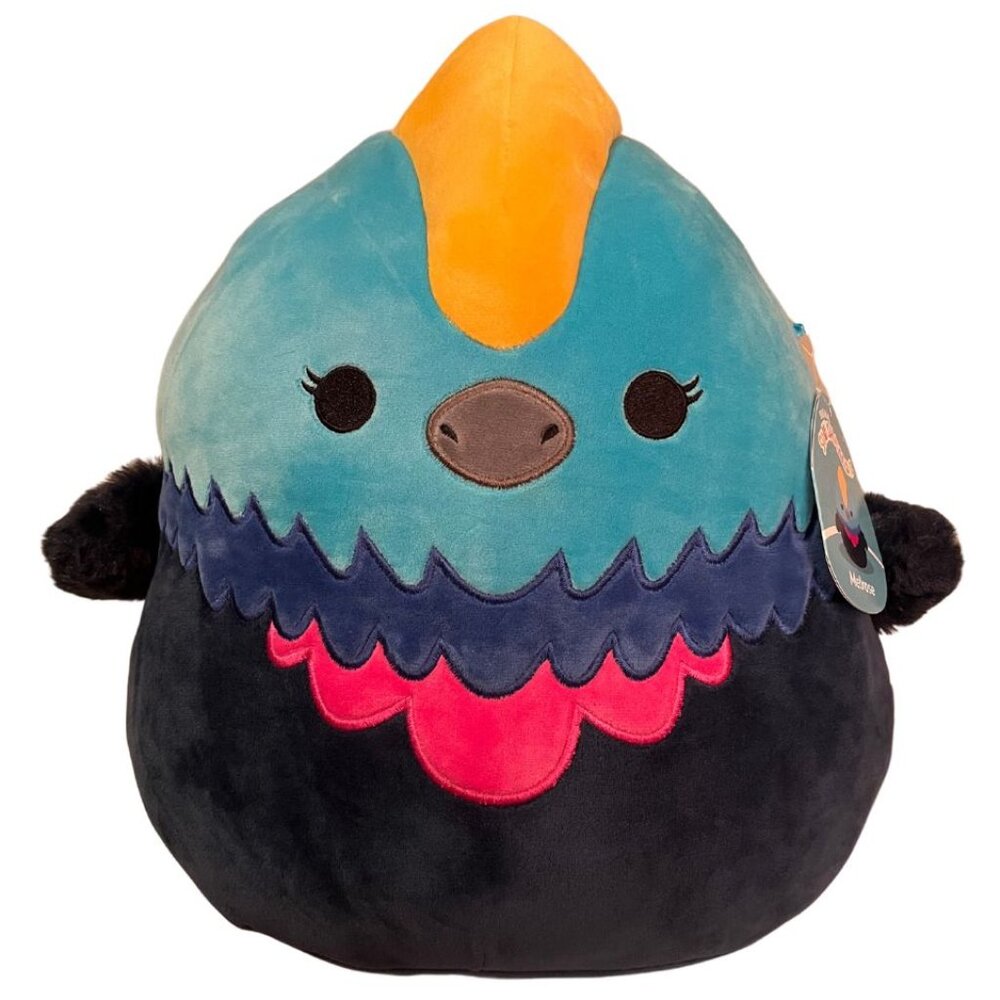 SQUISHMALLOW 12" MELROSE the Cassowary, SD: 10.28.2022 💙💛💗
